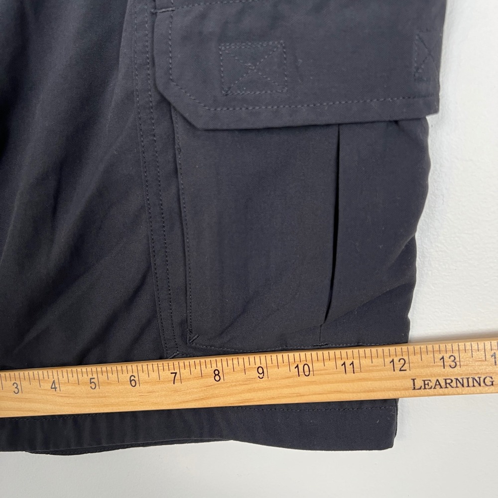 Duluth Trading Co Men's L Nylon Black Cargo Shorts Utility Tactical Work Hiking - Picture 6 of 11